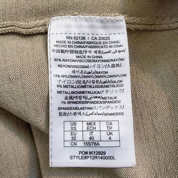 Guess by Marciano Champagne Bodycon Dress - Picture 5 of 5